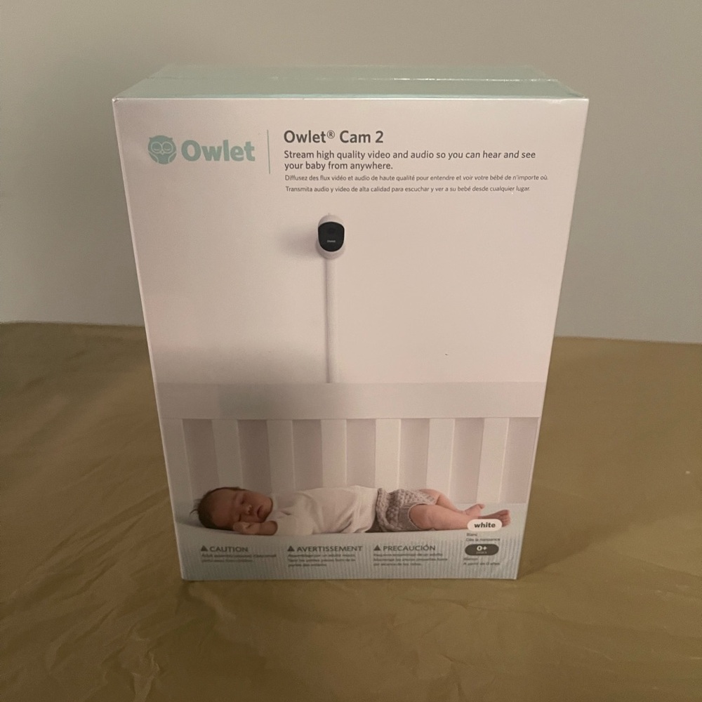 Owlet Cam 2 Baby Monitor - White